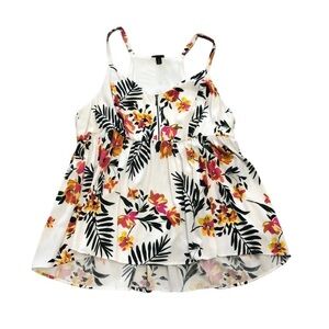 TORRID Peplum Stretch Challis Zip-Front Cami Size 2 (18-20) Excellent Condition!